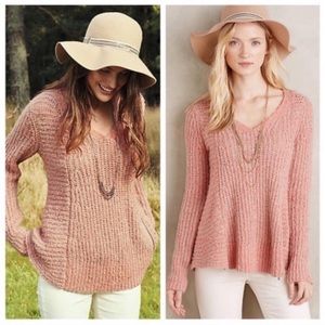 Anthropologie v-neck sweater